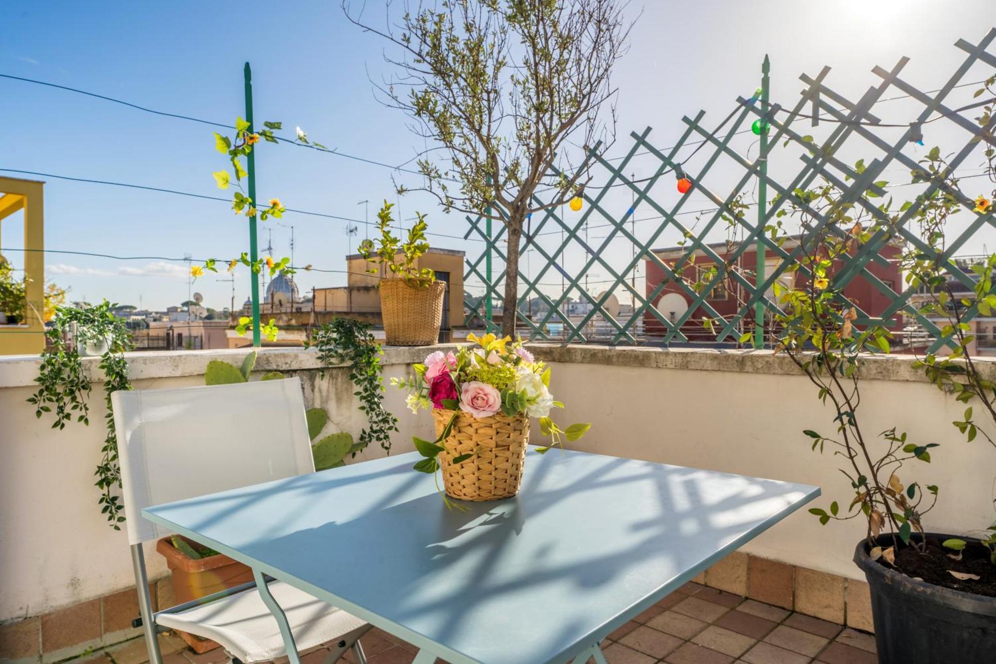 Welcome Dhome - Cozy Penthouse With St. Peter View Roma Exterior foto